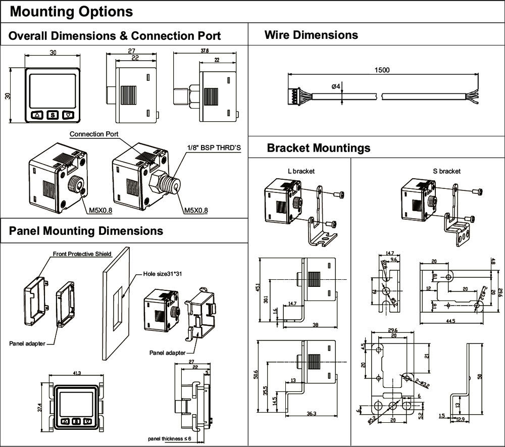 Digital Pressure Switchs